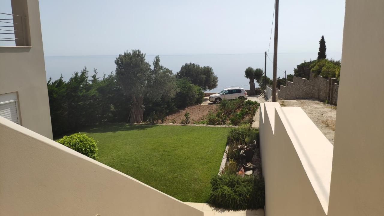 Villa With Aegean Views Akhladheri ภายนอก รูปภาพ
