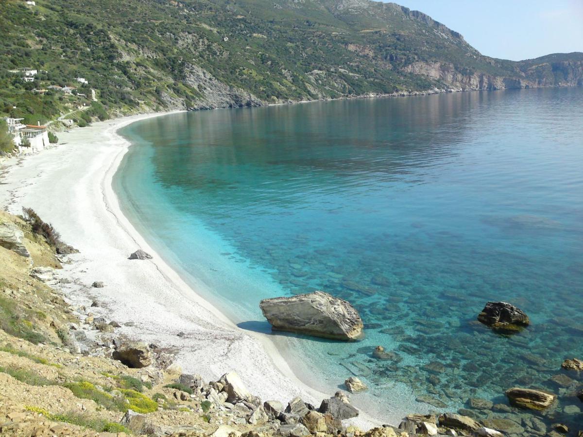 Villa With Aegean Views Akhladheri ภายนอก รูปภาพ