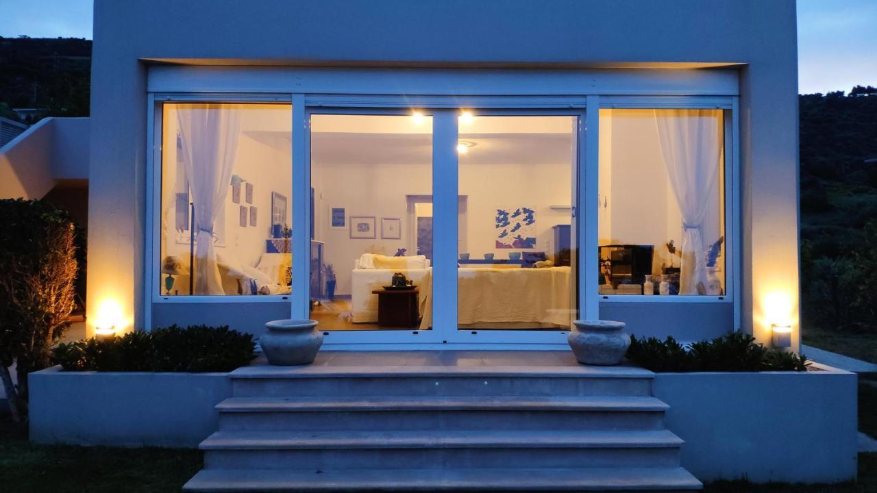 Villa With Aegean Views Akhladheri ภายนอก รูปภาพ