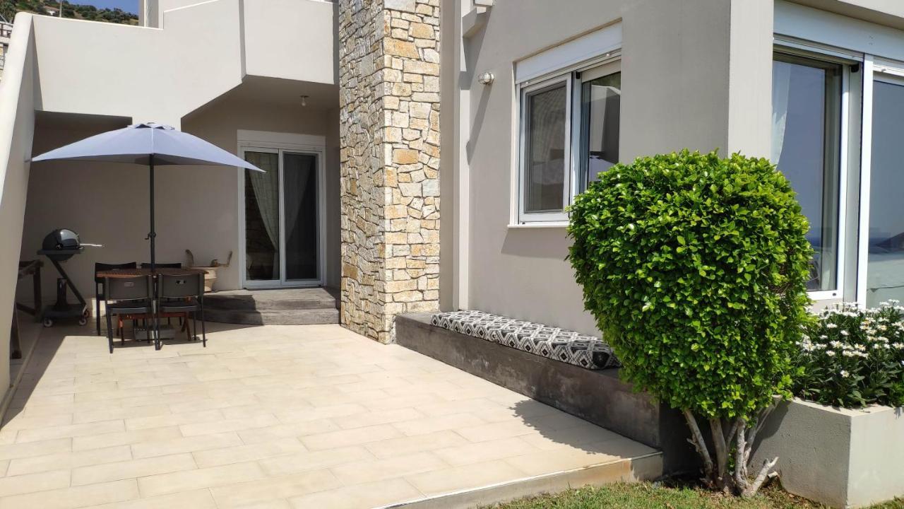 Villa With Aegean Views Akhladheri ภายนอก รูปภาพ