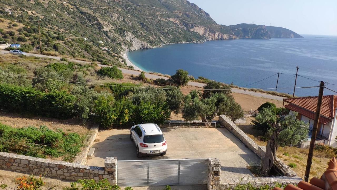 Villa With Aegean Views Akhladheri ภายนอก รูปภาพ