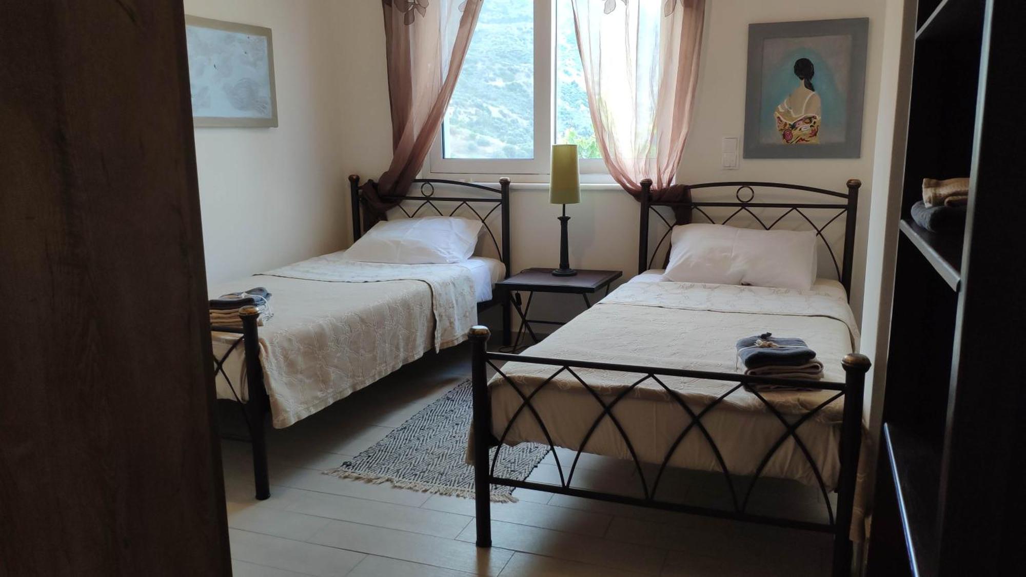 Villa With Aegean Views Akhladheri ภายนอก รูปภาพ